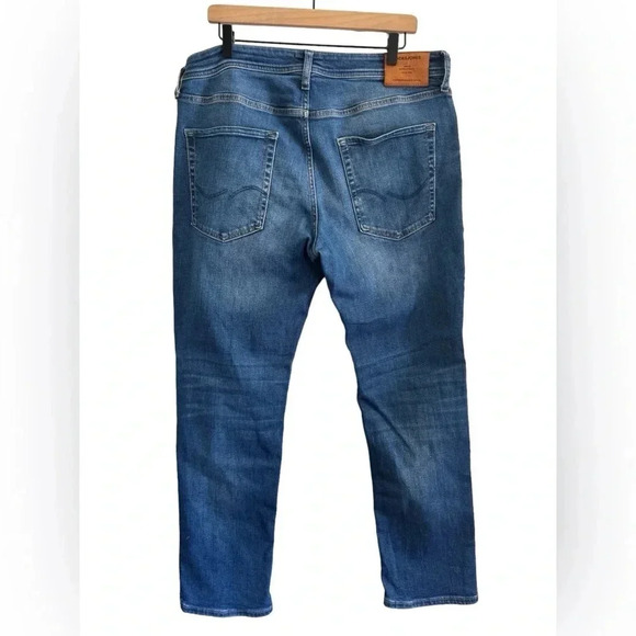 Jack & Jones Regular Fit/Clark Jeans 36x32 - Picture 3 of 14